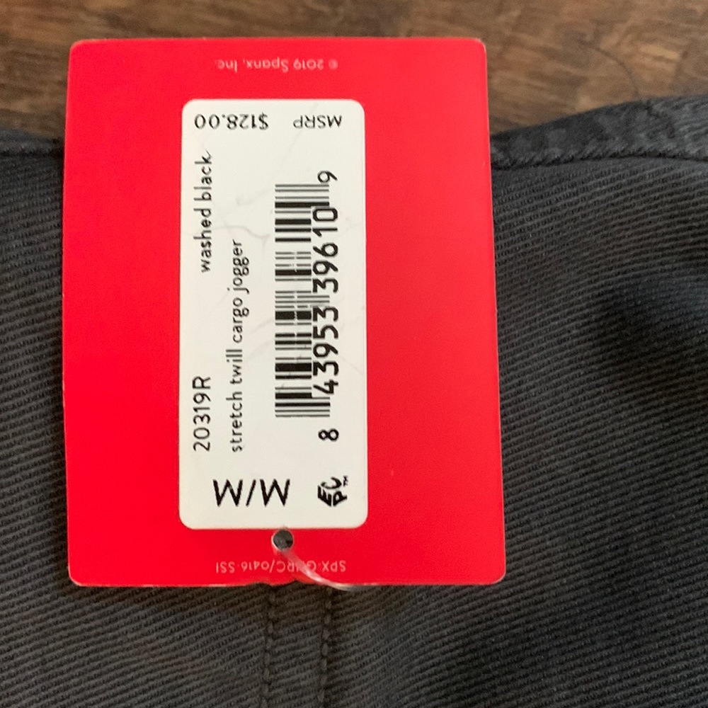Spanx Stretch Twill Cargo Jogger - Brand New wTags